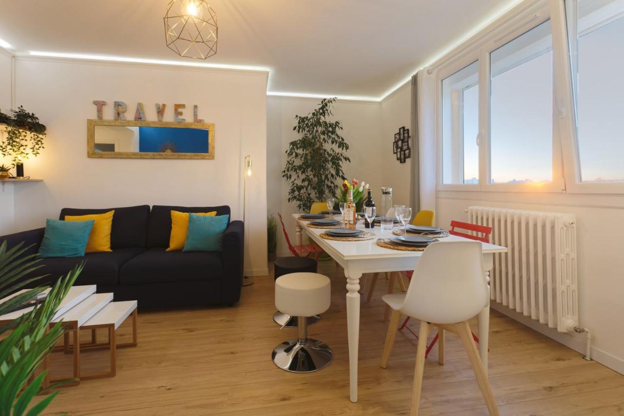 Smile Home-Nid Panoramique Vue Wow ! Spadeco - Loungezen - Terrasse Ensoleillee - Arrivee Autonome - Netflix - Emplacement Ideal - Lumineux - Renove A Neuf - Wifi Fibre - Montpellier Zewnętrze zdjęcie