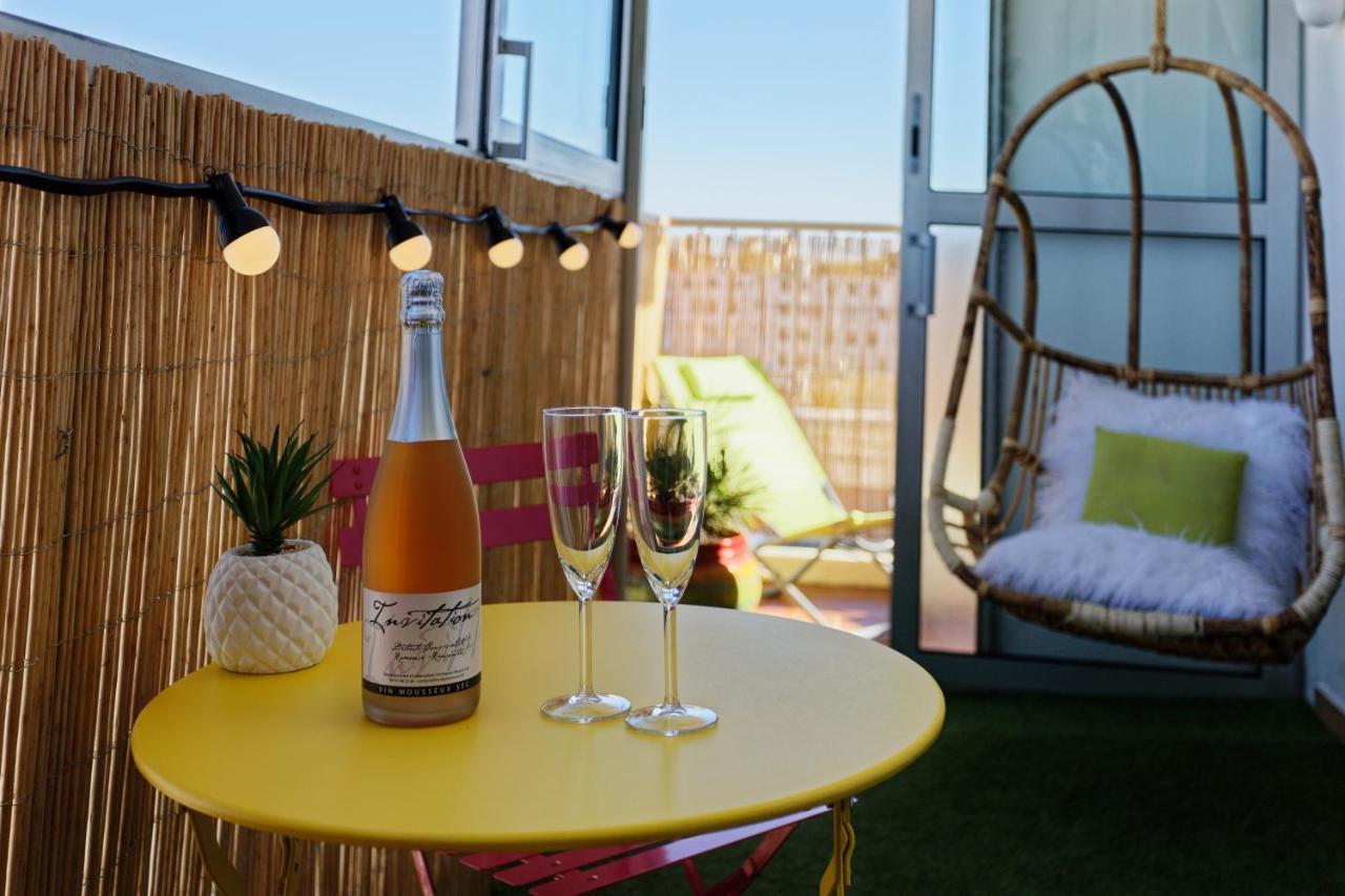 Smile Home-Nid Panoramique Vue Wow ! Spadeco - Loungezen - Terrasse Ensoleillee - Arrivee Autonome - Netflix - Emplacement Ideal - Lumineux - Renove A Neuf - Wifi Fibre - Montpellier Zewnętrze zdjęcie